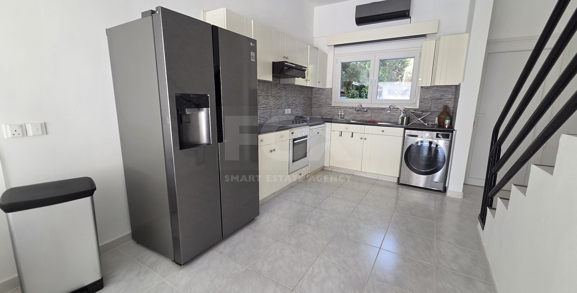 Charming Two-Bedroom unfurnished { optional furnished}  Maisonette With Two Verandes for Rent | Mesa Geitonia | Limassol