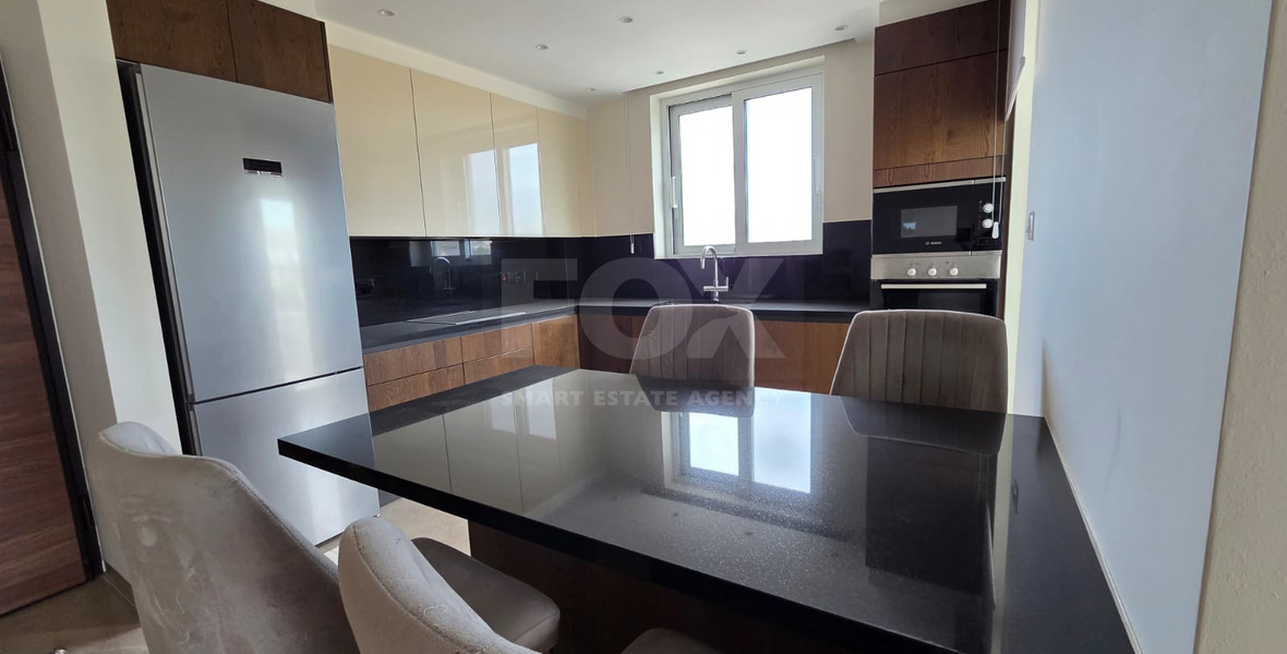 Two bedroom  furnished Top floor apartment in Kato Polemidia, Limassol