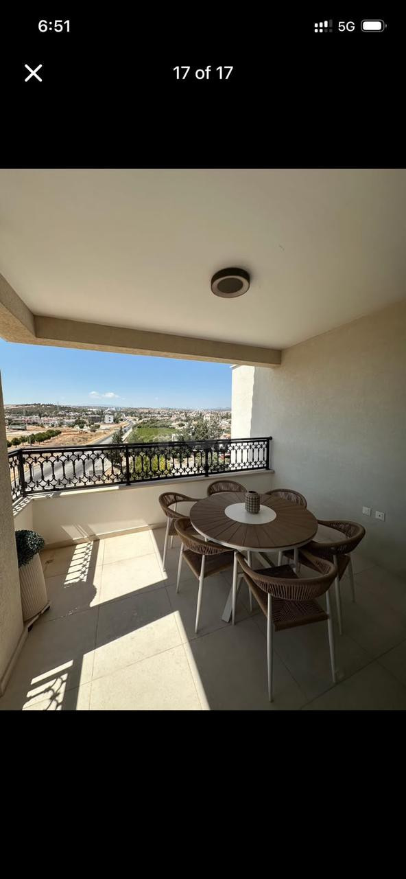 Two bedroom  furnished Top floor apartment in Kato Polemidia, Limassol