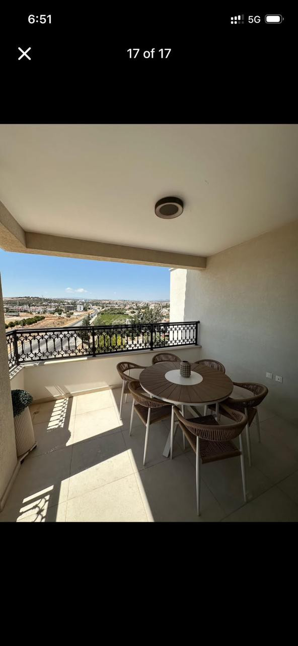 Two bedroom  furnished Top floor apartment in Kato Polemidia, Limassol