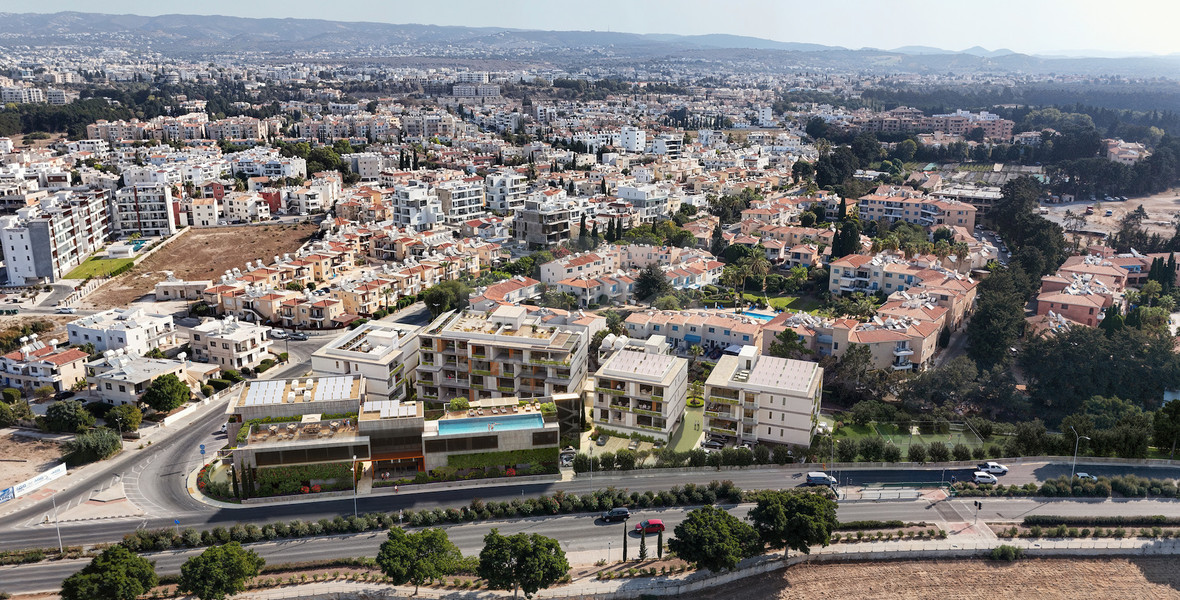 Two-Bedroom First-Floor Apartment with Pool Views and Exceptional Lifestyle Facilities for sale in Paphos