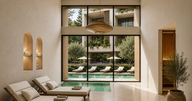 Two-Bedroom Second-Floor Apartment with Partial Sea Views and Resort-Style Facilities