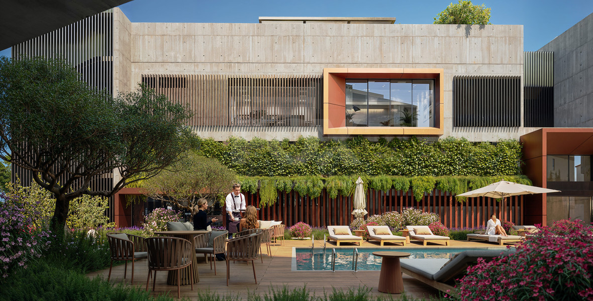 Two-Bedroom Second-Floor Apartment with Partial Sea Views and Resort-Style Facilities
