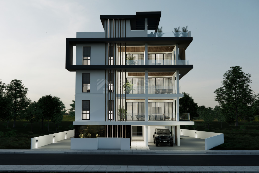 Luxury 2-Bedroom Apartment with Potential 3rd Bedroom, Private Roof Garden & Pool for Sale in Agios Athanasios, Limassol