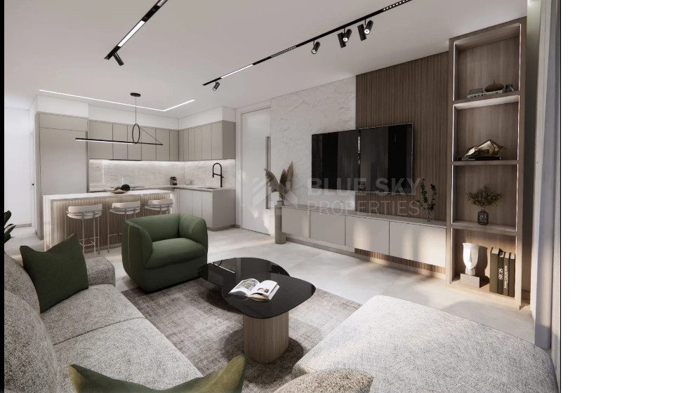 Luxury 2-Bedroom Apartment with Potential 3rd Bedroom, Private Roof Garden & Pool for Sale in Agios Athanasios, Limassol