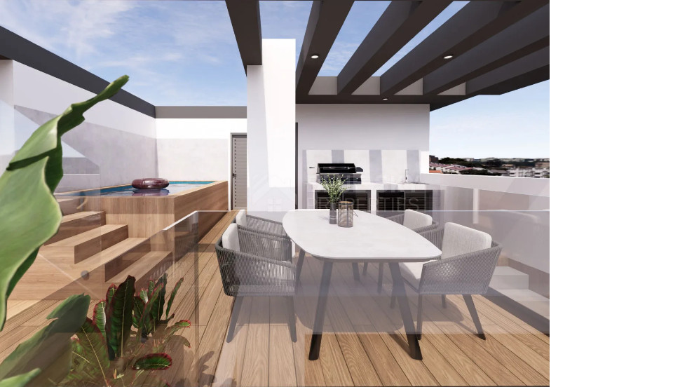 Luxury 2-Bedroom Apartment with Potential 3rd Bedroom, Private Roof Garden & Pool for Sale in Agios Athanasios, Limassol