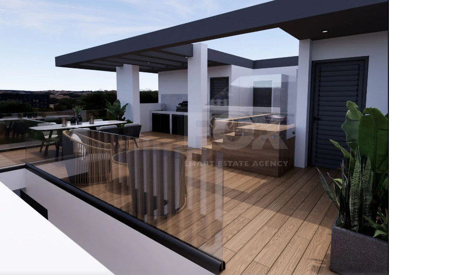 Luxury 2-Bedroom Apartment with Potential 3rd Bedroom, Private Roof Garden & Pool for Sale in Agios Athanasios, Limassol