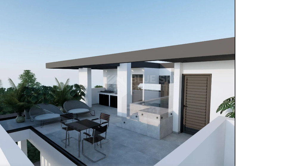 Luxury 2-Bedroom Apartment with Potential 3rd Bedroom, Private Roof Garden & Pool for Sale in Agios Athanasios, Limassol