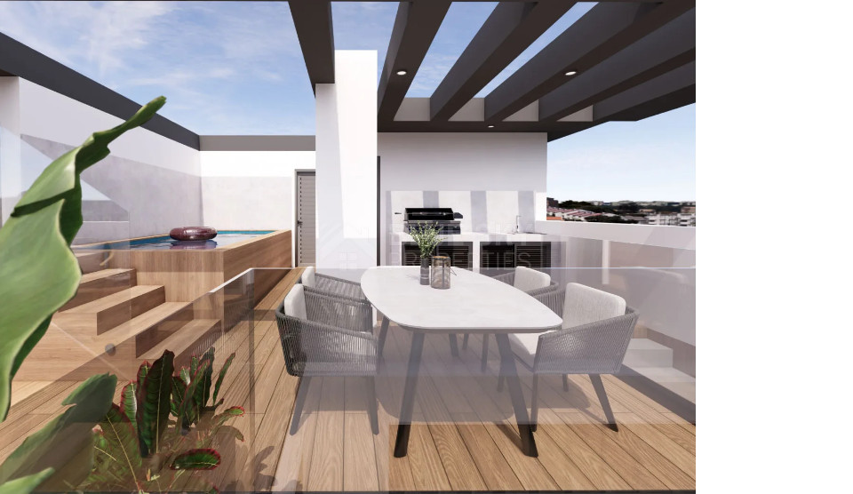Luxury 2-Bedroom Apartment with Potential 3rd Bedroom, Private Roof Garden & Pool for Sale in Agios Athanasios, Limassol