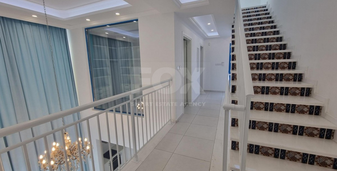 Luxury Four-Bedroom Semi-Detached Villa with Panoramic Sea Views, in Chloraka for sale