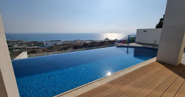 Luxury Four-Bedroom Semi-Detached Villa with Panoramic Sea Views, in Chloraka for sale