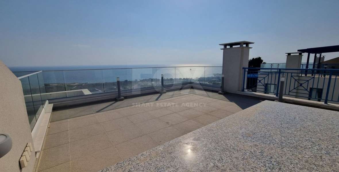 Luxury Four-Bedroom Semi-Detached Villa with Panoramic Sea Views, in Chloraka for sale