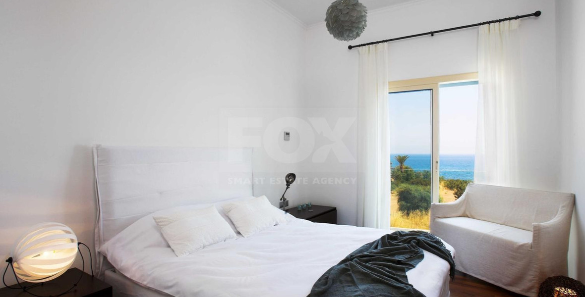 Luxury Three-Bedroom Beachfront Villa with Private Pool and Exceptional Concierge Services in Polis, Paphos  for sale
