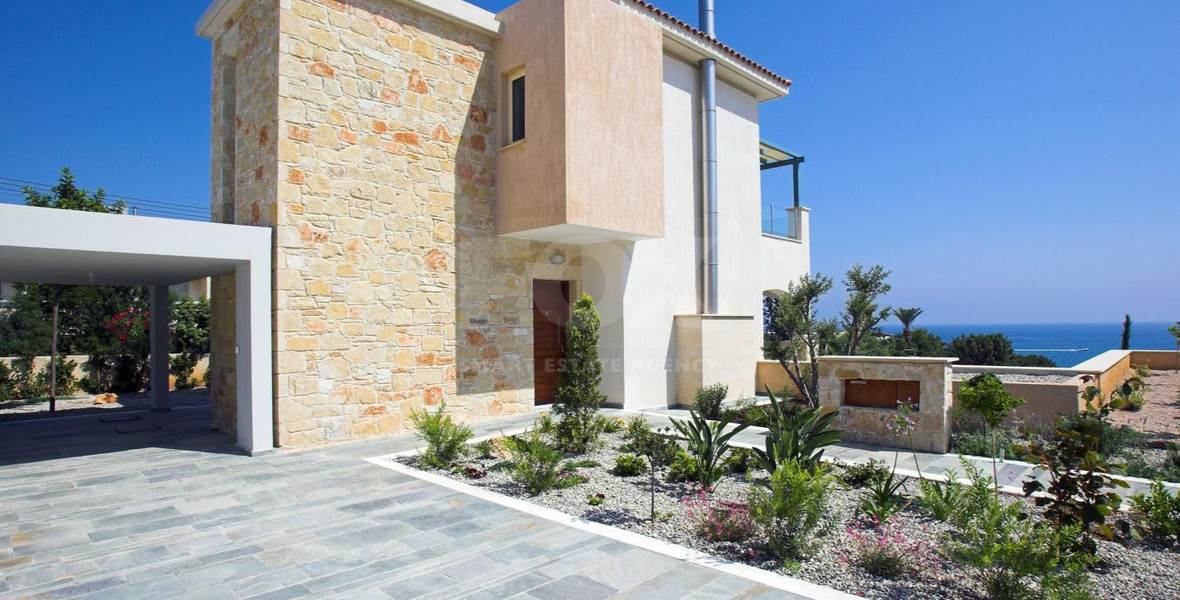 Luxury Three-Bedroom Beachfront Villa with Private Pool and Exceptional Concierge Services in Polis, Paphos  for sale