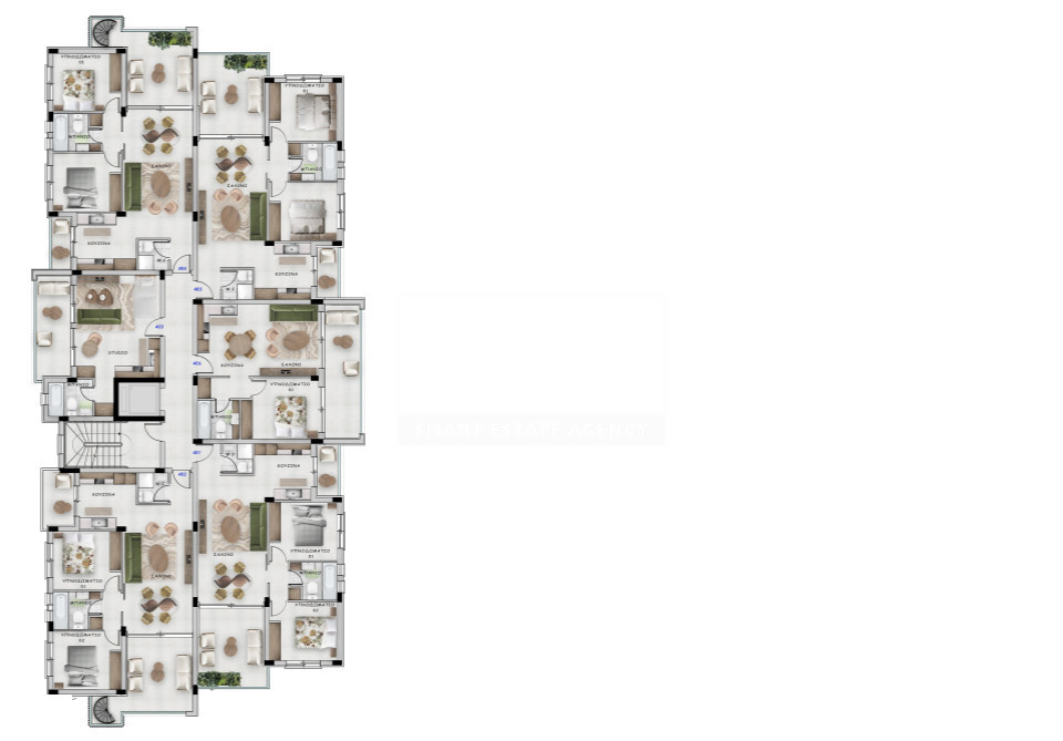2-Bedroom Apartment with Private Roof Garden in Ypsonas