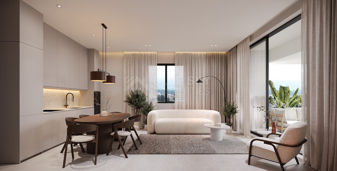 Exclusive two bedroom apartment in a Boutique Residence with Wellness Facilities and Sea Views in Geroskipou for sale