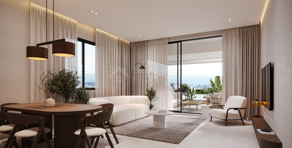 Exclusive two bedroom apartment in a Boutique Residence with Wellness Facilities and Sea Views in Geroskipou for sale