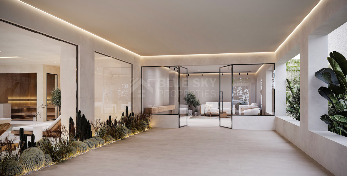Exclusive two bedroom apartment in a Boutique Residence with Wellness Facilities and Sea Views in Geroskipou for sale