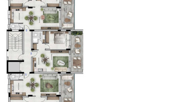2-Bedroom Apartment on the First Floor in Block D