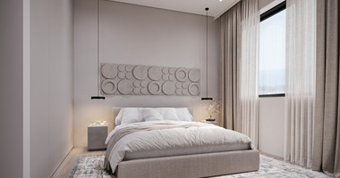 One-Bedroom Boutique Apartment with Sea Views and Wellness Facilities in Geroskipou on the third floor , for sale