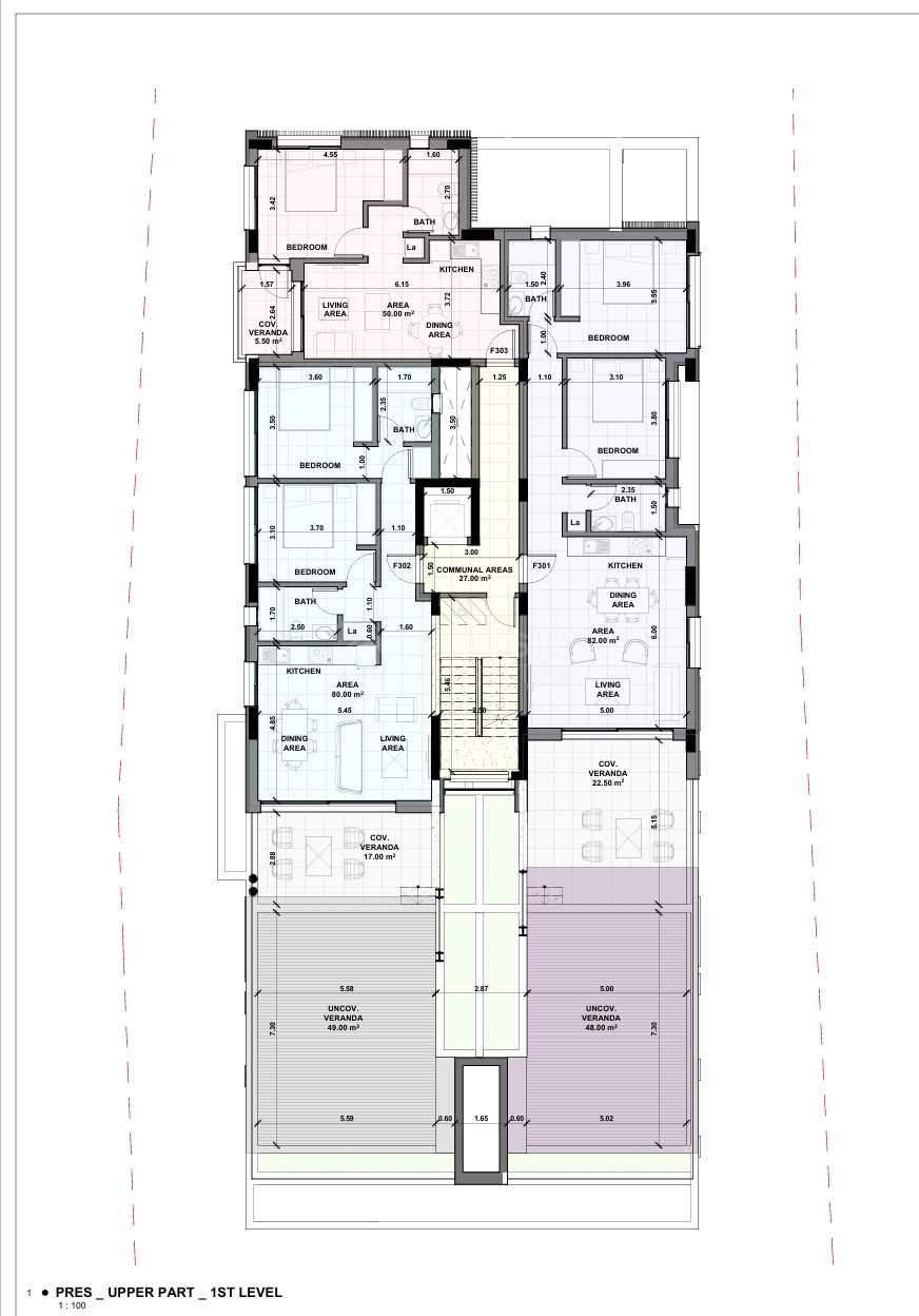 One-Bedroom Boutique Apartment with Sea Views and Wellness Facilities in Geroskipou on the third floor , for sale