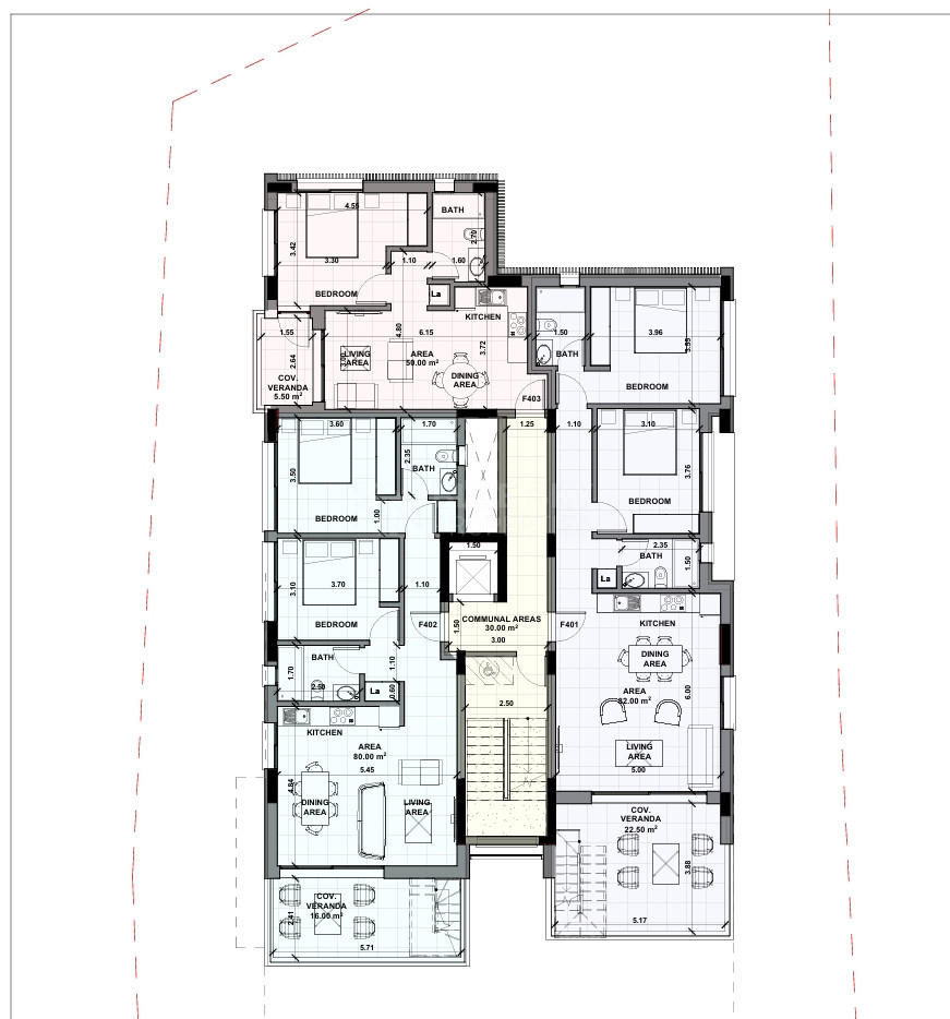 One-Bedroom Boutique Apartment with Sea Views and Wellness Facilities in Geroskipou on the third floor , for sale