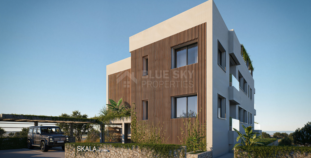 Two Bedroom Apartment on the fourth floor in Geroskipou Building , for sale
