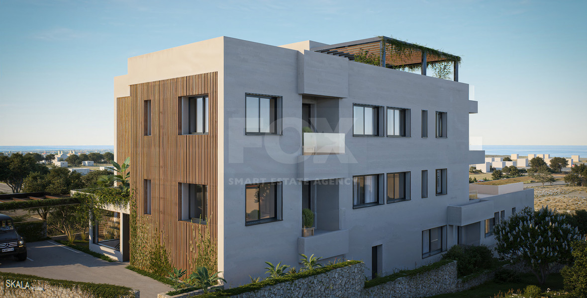 Two Bedroom Apartment on the fourth floor in Geroskipou Building , for sale