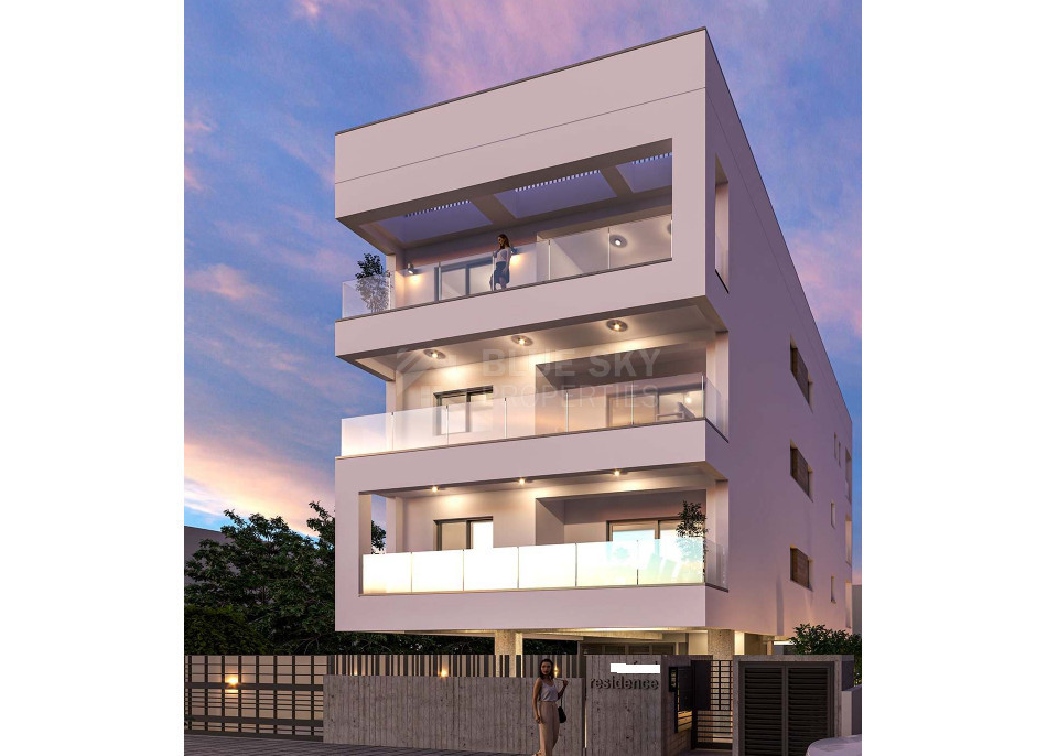 1-Bedroom Apartment with Covered Veranda in Ypsonas
