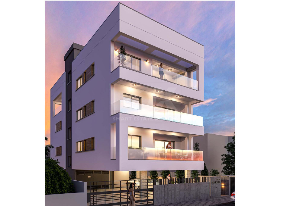 1-Bedroom Apartment with Covered Veranda in Ypsonas