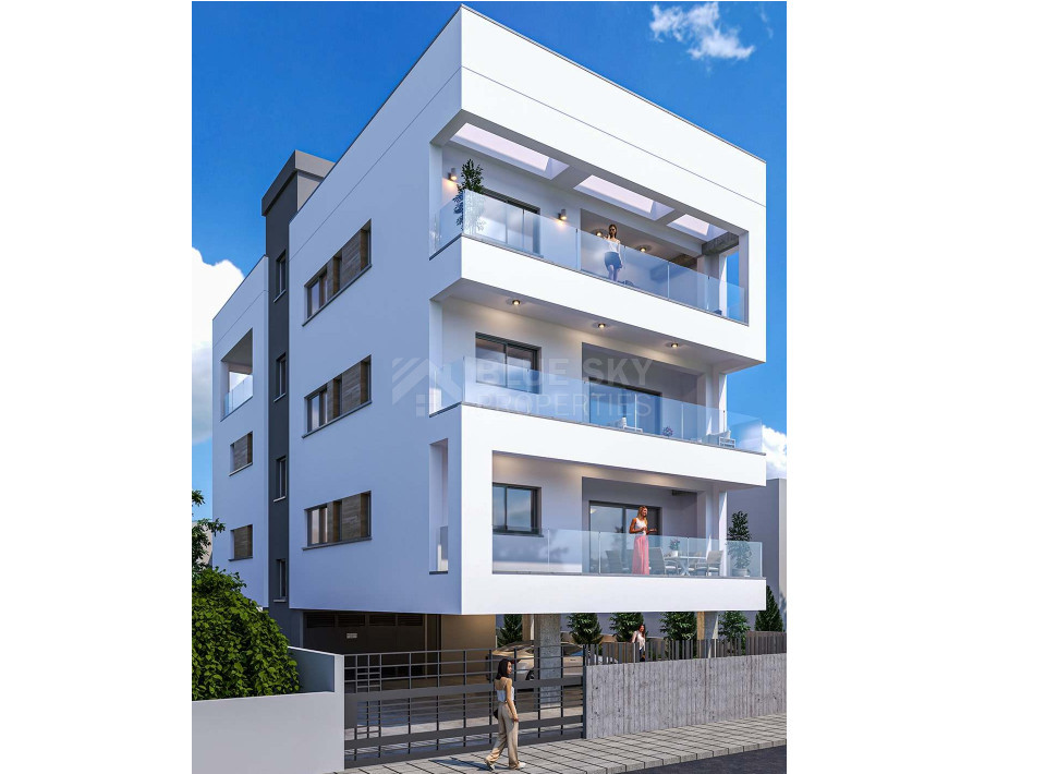 1-Bedroom Apartment with Covered Veranda in Ypsonas