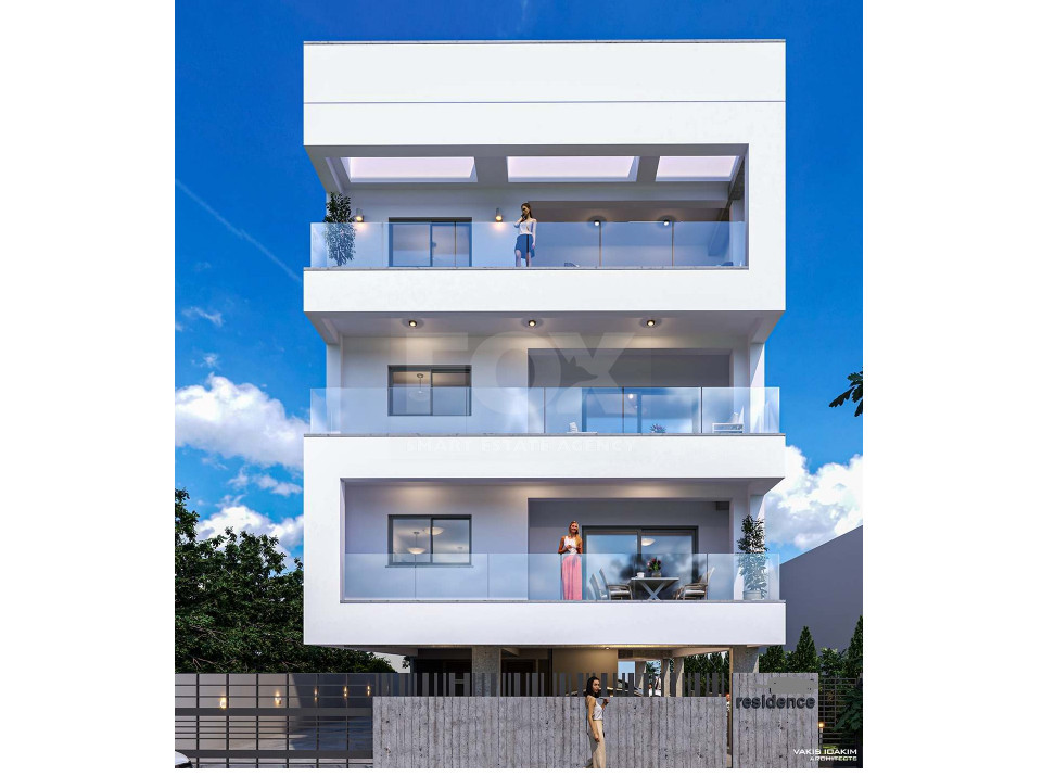 Contemporary 2-Bedroom Apartment in a Prime Ypsonas Location