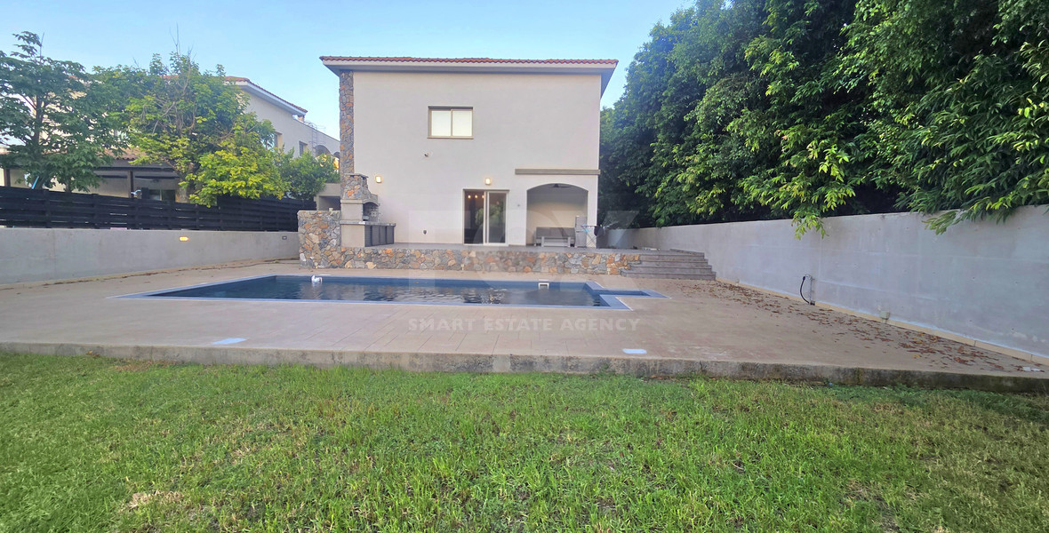 Luxury 5+1 Bedroom Detached Villa with Private Pool for Rent in Agios Tychonas, Limassol