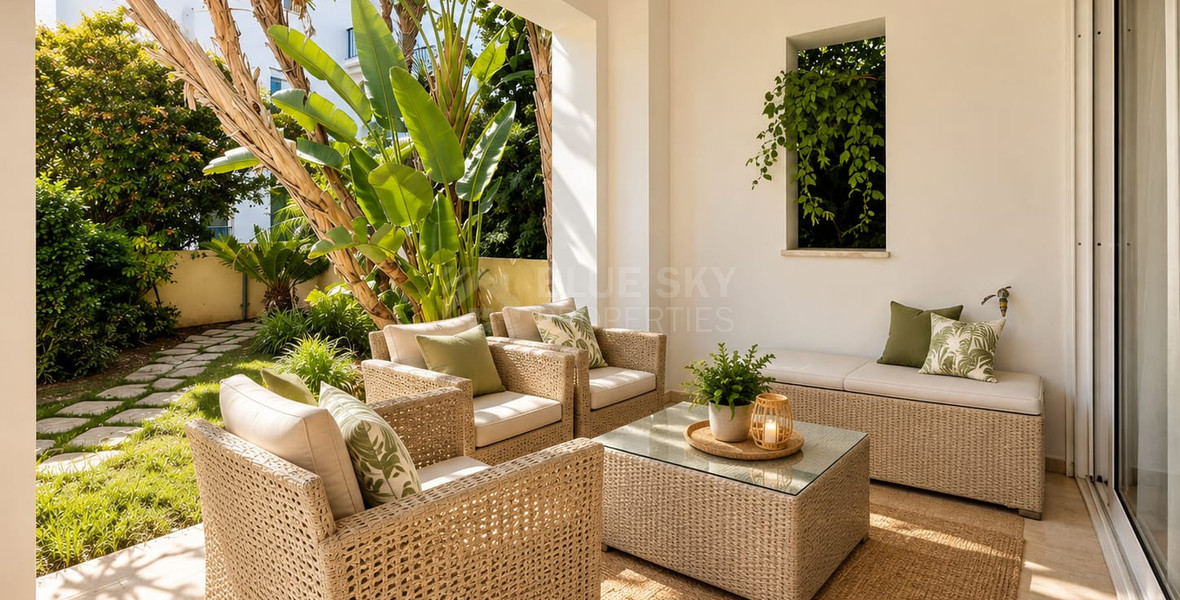 Luxury Three-Bedroom Apartment for Rent in Limassol Marina Walking Distance to the Beach
