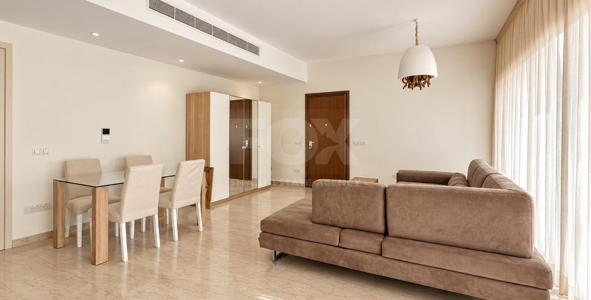 Luxury Three-Bedroom Apartment for Rent in Limassol Marina Walking Distance to the Beach