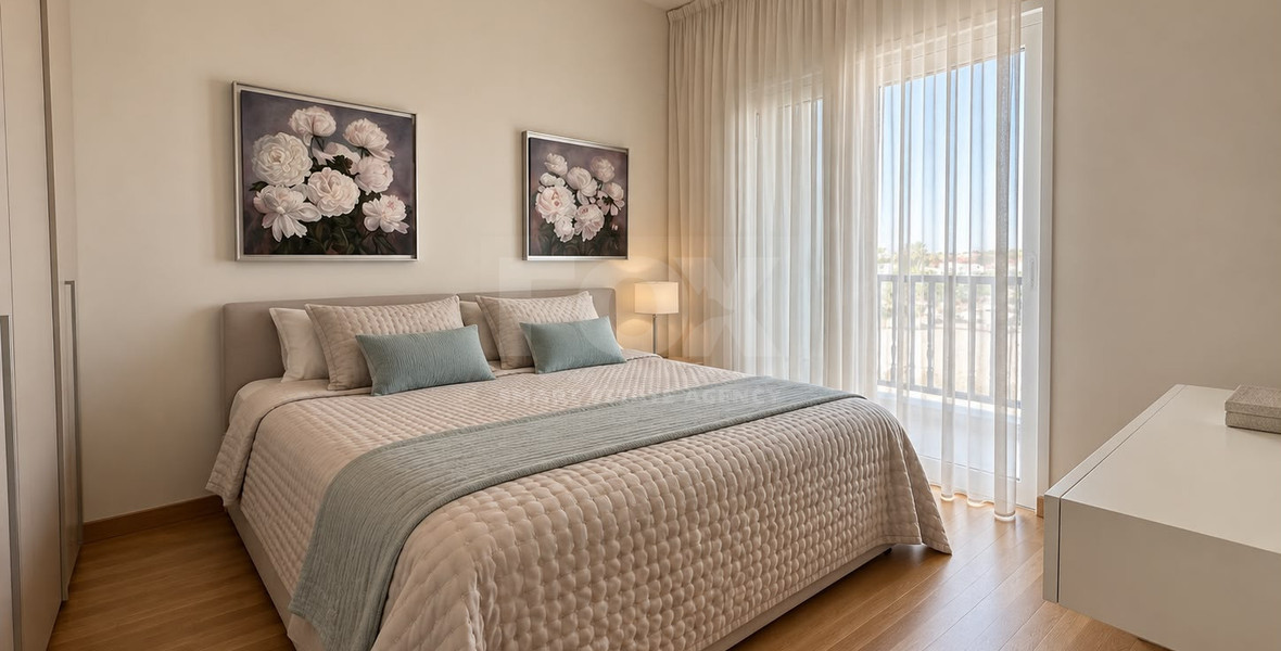 Luxury Two-Bedroom Apartment for Rent in Limassol Marina, Walking Distance to the Beach
