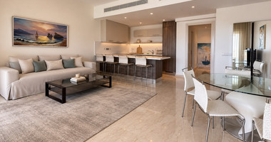 Luxury Two-Bedroom Apartment for Rent in Limassol Marina, Walking Distance to the Beach
