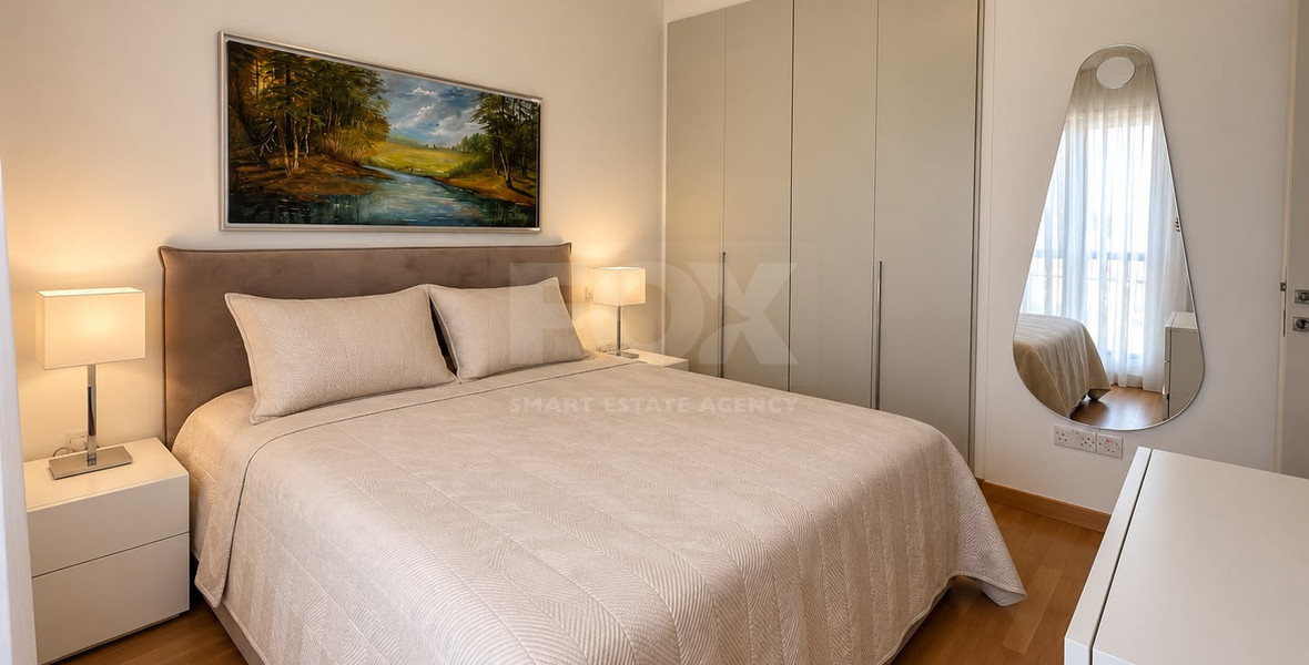 Luxury Two-Bedroom Apartment for Rent in Limassol Marina, Walking Distance to the Beach