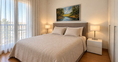 Luxury Two-Bedroom Apartment for Rent in Limassol Marina, Walking Distance to the Beach