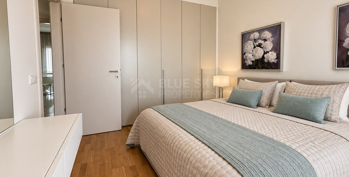 Luxury Two-Bedroom Apartment for Rent in Limassol Marina, Walking Distance to the Beach