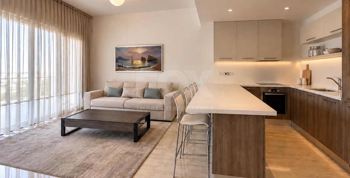 Luxury Two-Bedroom Apartment for Rent in Limassol Marina, Walking Distance to the Beach