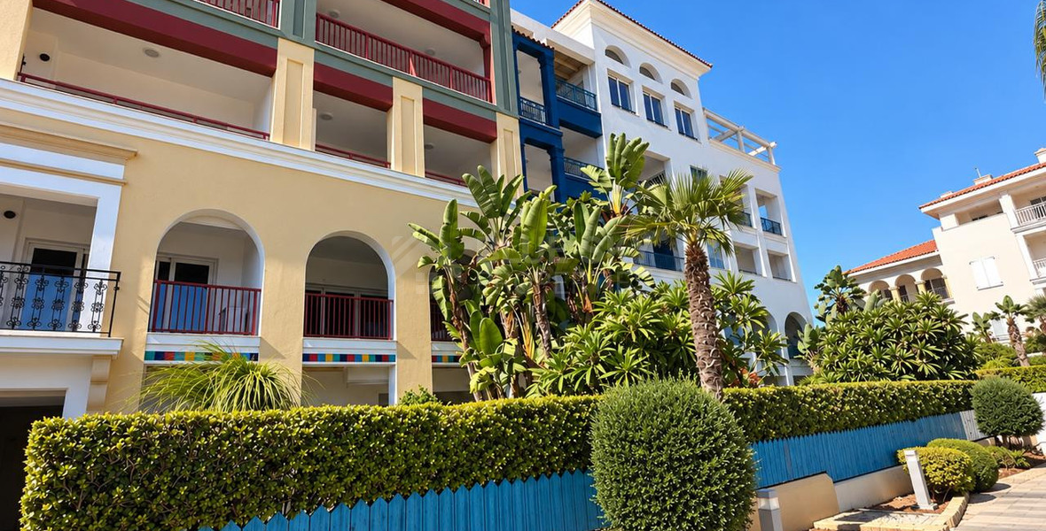 Luxury Two-Bedroom Apartment for Rent in Limassol Marina, Walking Distance to the Beach