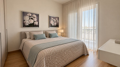 Luxury Two-Bedroom Apartment for Rent in Limassol Marina, Walking Distance to the Beach