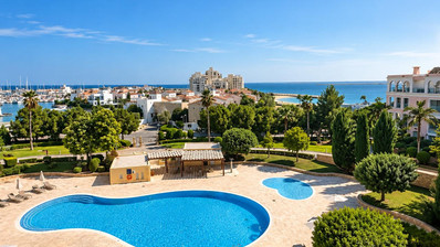 Luxury Two-Bedroom Apartment for Rent in Limassol Marina, Walking Distance to the Beach