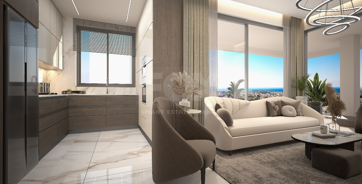 Two-Bedroom Apartment in Central Paphos with Spacious Verandas