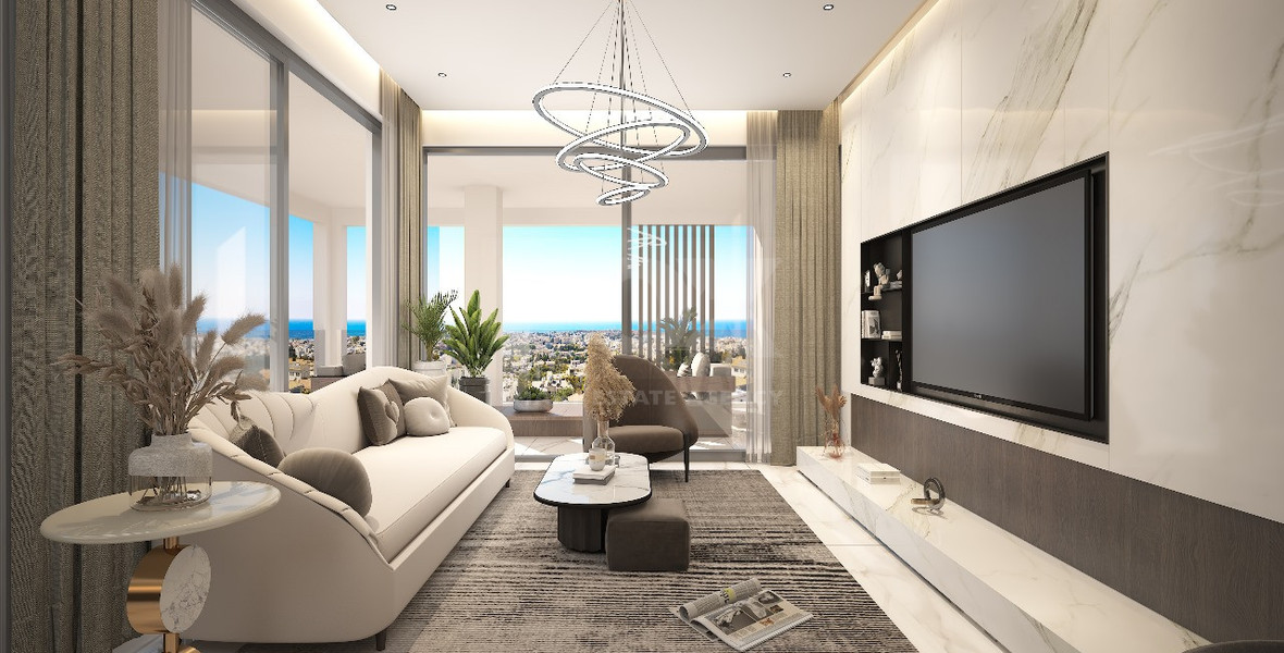 Two-Bedroom Apartment in Central Paphos with Spacious Verandas