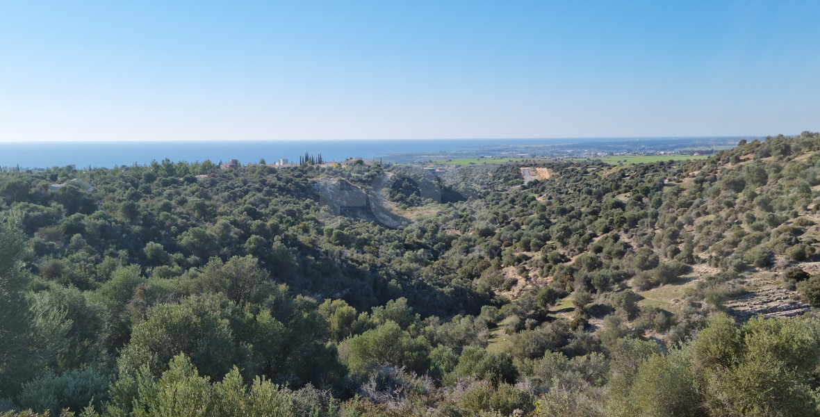 Three Bedroom Villa with Private Pool and Sea Views in Kouklia, Paphos, for sale