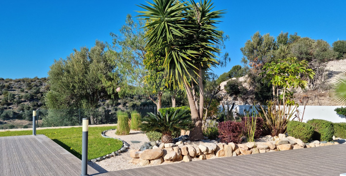 Three Bedroom Villa with Private Pool and Sea Views in Kouklia, Paphos, for sale