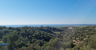 Three Bedroom Villa with Private Pool and Sea Views in Kouklia, Paphos, for sale