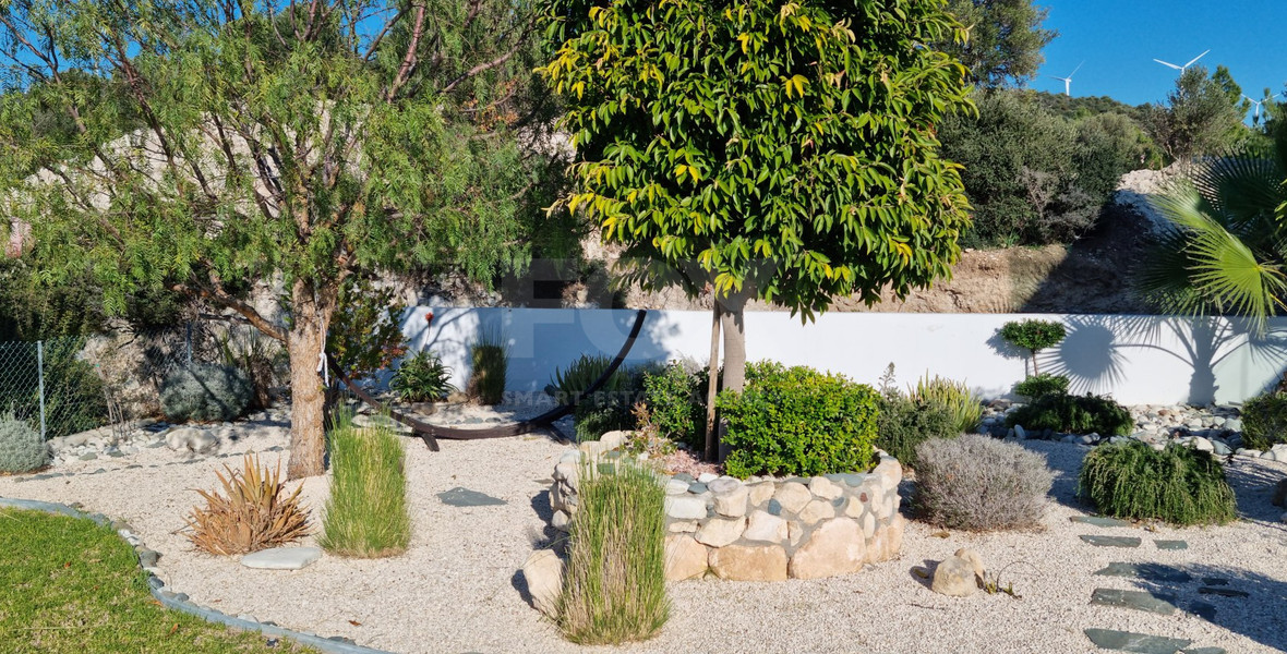 Three Bedroom Villa with Private Pool and Sea Views in Kouklia, Paphos, for sale